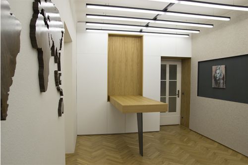 Interiér zasedacích místností